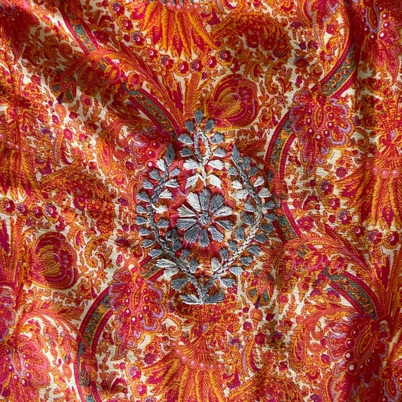 Soft Surroundings Vibrant Paisley Tunic - Picture 8 of 9